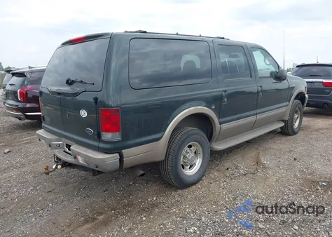 2002 Ford Excursion Limited z USA, uszkodzony, nr VIN 1FMNU43S32EC62272